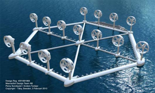 Innowind and Hexicon Create Powerful Modular Wind+Wave Farms
