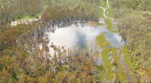 Louisiana Sinkhole 15 Oct 2012